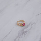 Pink Stone Ennis Ring