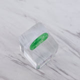 Jade Ring - Deep Green