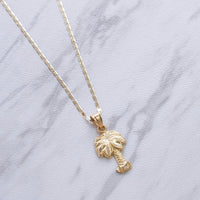 Palm Tree Necklace