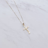 Simple Cross Insignia Necklace