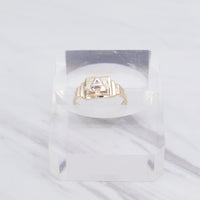 Initial Stamp Ring