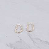 Half Heart Mini Earrings