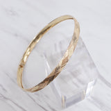 Gold Crust Bangle