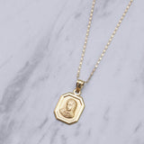 Mary Emblem Necklace