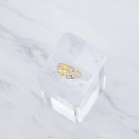 Citrine Infinity Ring