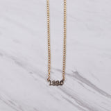 Number Cuban Link Necklace