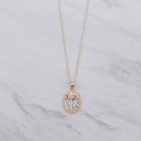 Mini Rose Labyrinth II Necklace