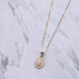 Our Lady Medallion Necklace
