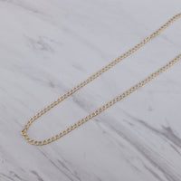 Two Tone Cuban Link Chain