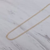 Two Tone Cuban Link Chain