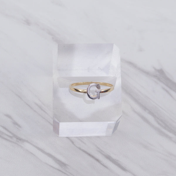 Letter Initial Ring