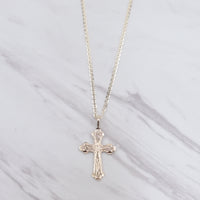 Simple Crucifix Cross Necklace